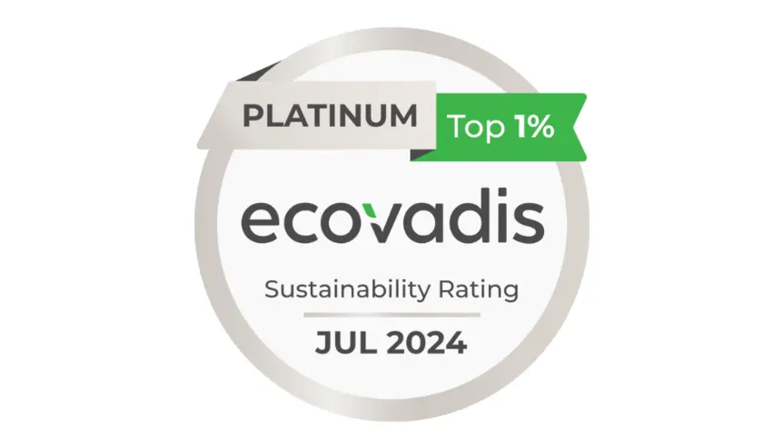 Medaglia Platino Ecovadis