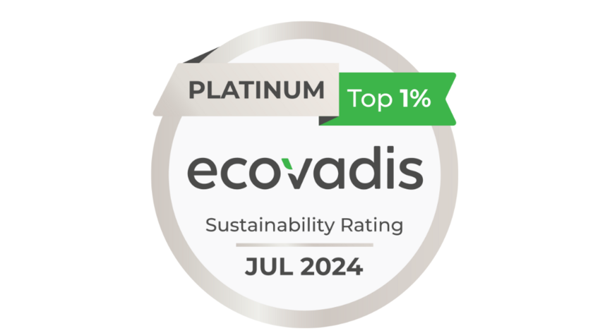 Medaglia Platino Ecovadis