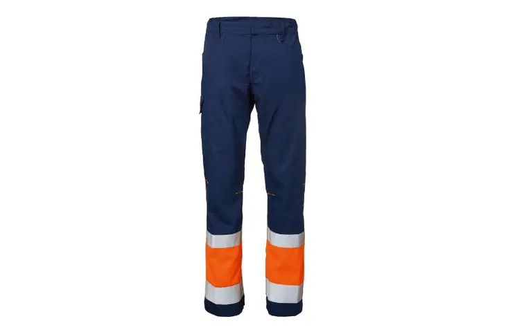 Pantalone Provisible navy/arancione con certificazione per l'Alta Visibilità