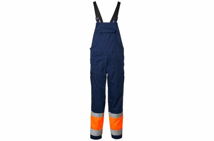 Salopette Provisible navy/arancione Salopette Provisible navy/arancione con certificazione per l'Alta Visibilità