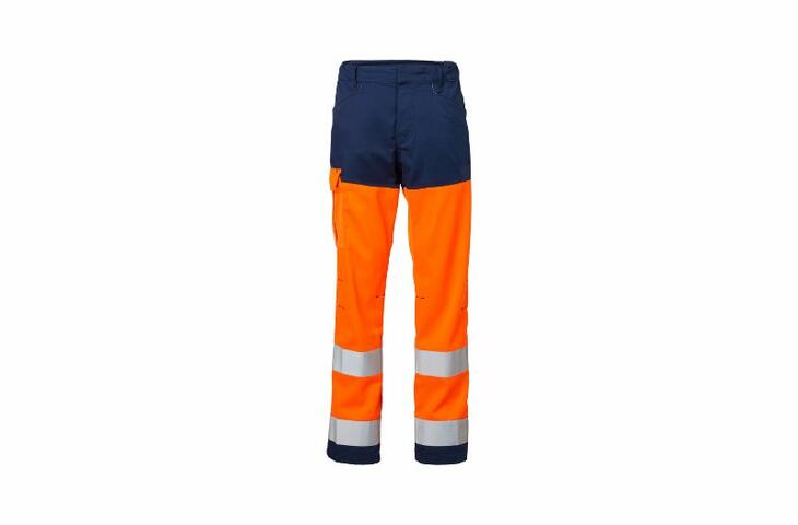 Pantalone Provisible navy/arancione Classe 2 Pantalone Provisible navy/arancione con certificazione per l'Alta Visibilità