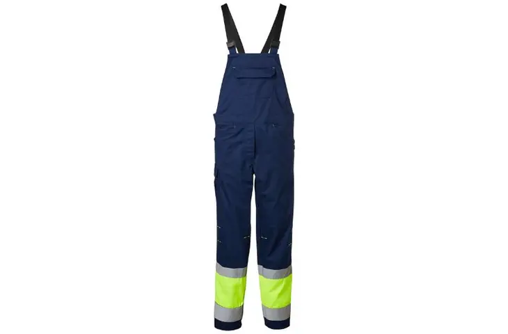 Salopette Provisible navy/giallo con certificazione per l'Alta Visibilità