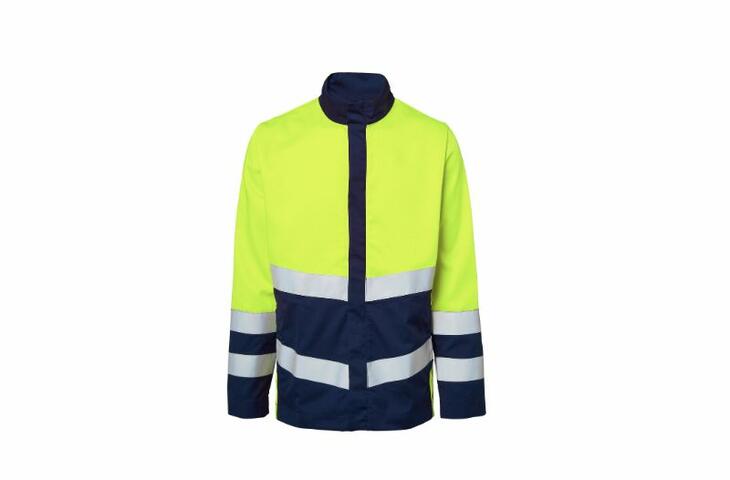 Giacca Provisible navy/giallo con certificazione per l'Alta Visibilità