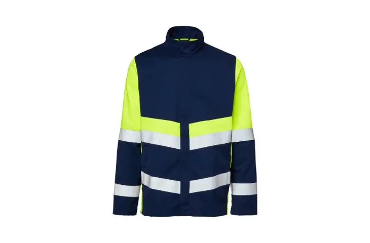 Giacca Provisible navy/giallo con certificazione per l'Alta Visibilità