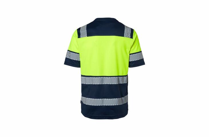 T-shirt manica corta Giallo/Blu Navy - ProEssentials