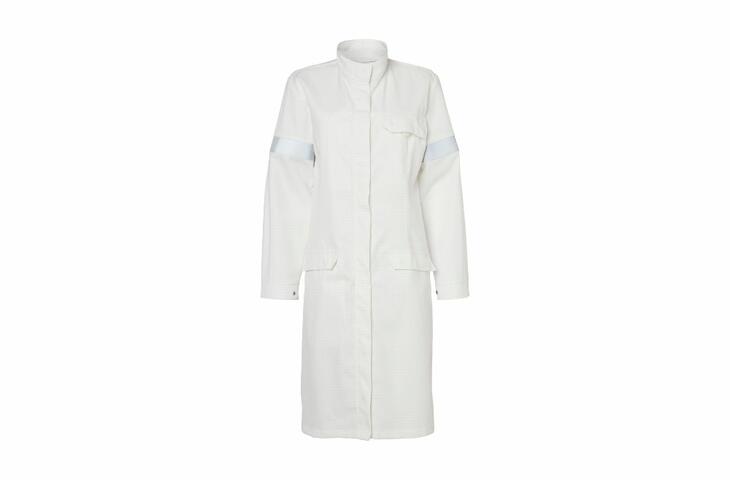 Camice Donna con bande retroriflettenti - Prolab