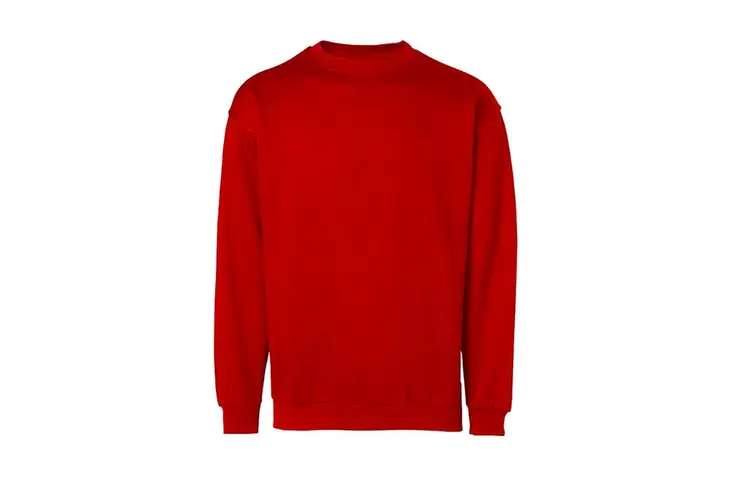 Felpa Rossa Essentials