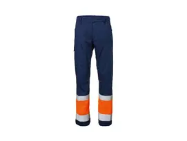 Pantalone Provisible navy/arancione con certificazione per l'Alta Visibilità