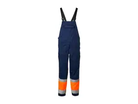 Salopette Provisible navy/arancione con certificazione per l'Alta Visibilità
