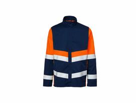 Giacca Provisible navy/arancione con certificazione per l'Alta Visibilità